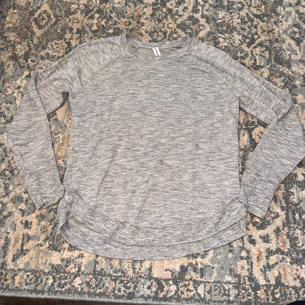 Athleta Mindset Crewneck- M- Grey